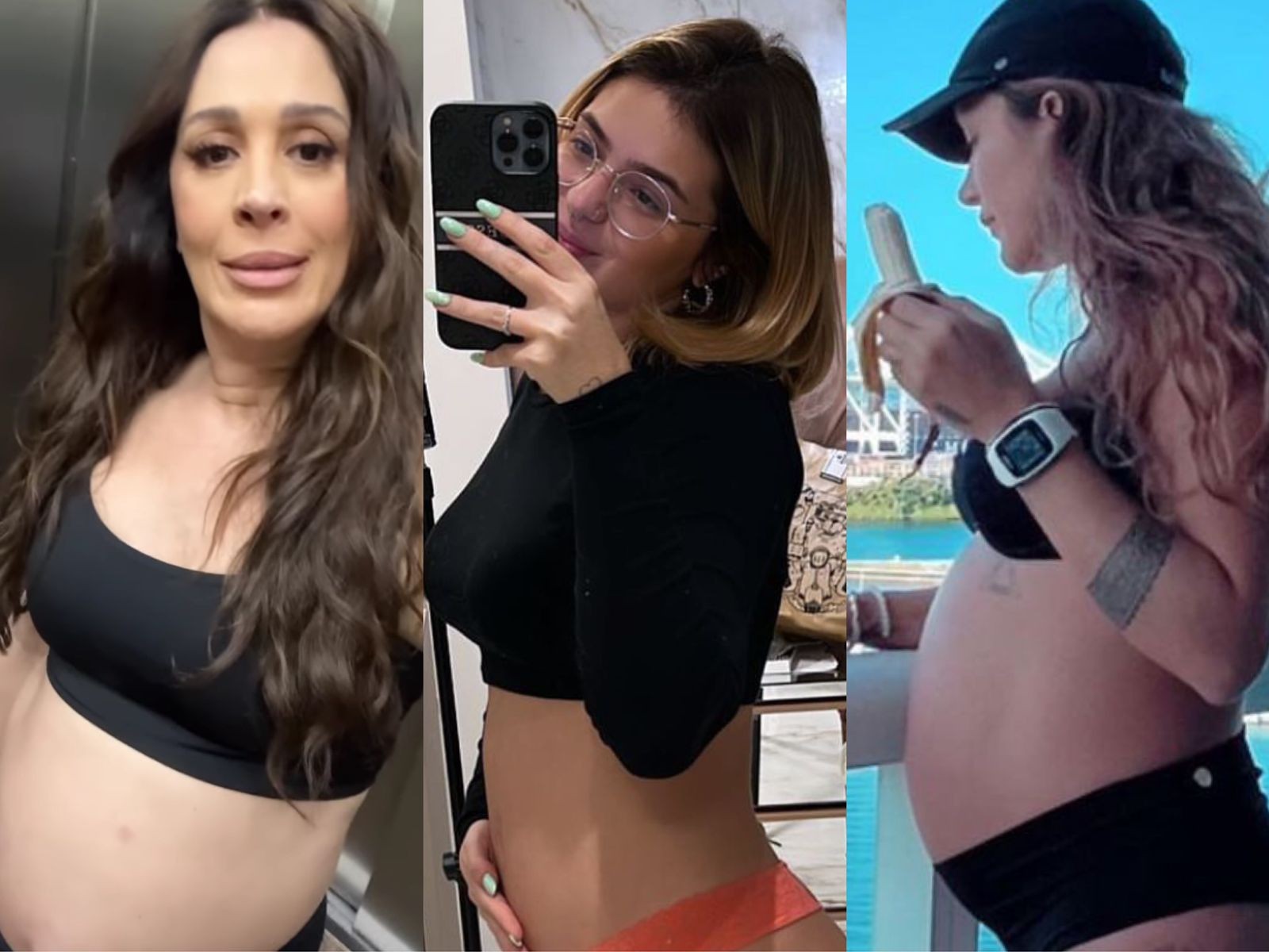 Claudia Raia, Viih Tube e Gabriela Pugliesi são algumas das famosas que estão grávidas e já revelaram os nomes dos bebês