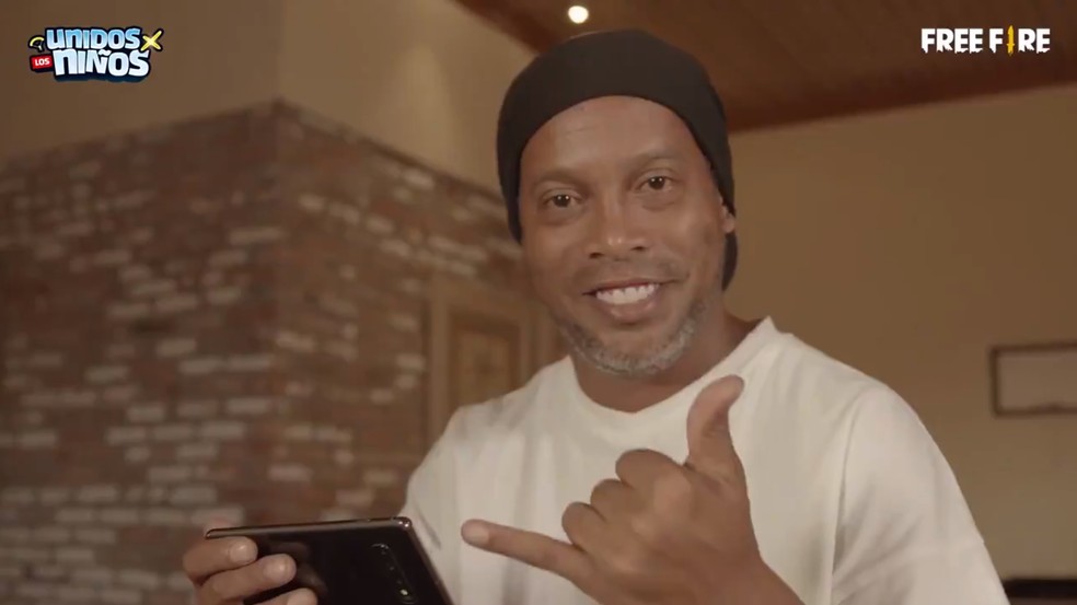 Ronaldinho Gaúcho participará de evento beneficente — Foto: Divulgação/Garena