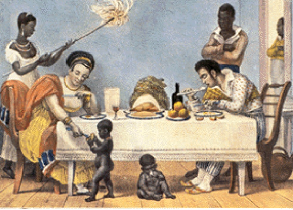 Escravidão negra — Foto: Reprodução