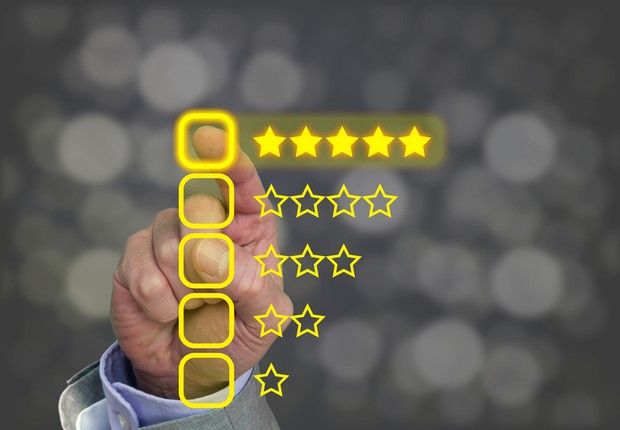 avaliação, cinco estrelas, experiência de consumo (Foto: ThinkStock)