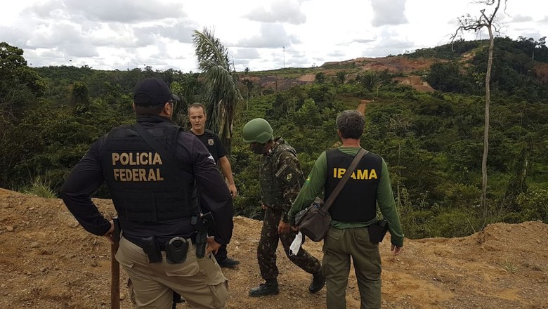 Operação na Amazônia (Foto: Warley de Andrade/TV Brasil)