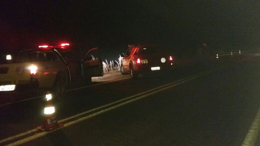 Acidente aconteceu na rodovia entre Palmas e Porto Nacional (Foto: Divulgação/Bombeiros)