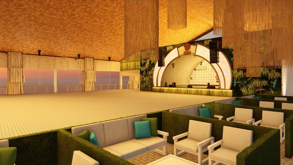 Novo palco do Cafe de La Musique Brasília — Foto: Foto: divulgação