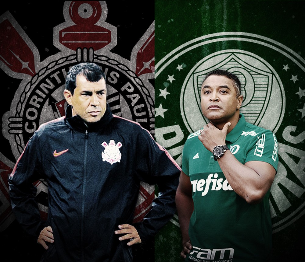 Discípulos de Tite, Carille e Roger duelam no Dérbi; compare métodos e práticas