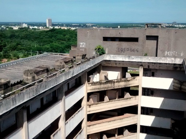 Governo deve aproveitar estrutura do antigo Hospital Central e retomar obras para construção de Centro Materno-Infantil em Cuiabá. (Foto: Caroline Lanhi / Secom-MT)