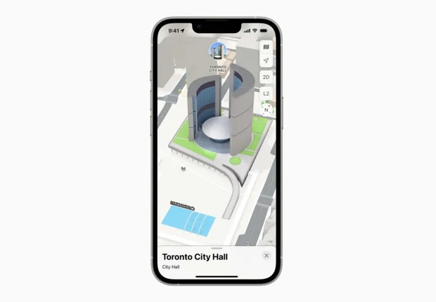 Apple Maps 3D (Foto: Apple/Reprodução)