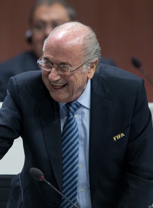 Issa Hayatou Joseph Blatter Fifa (Foto: Getty Images)