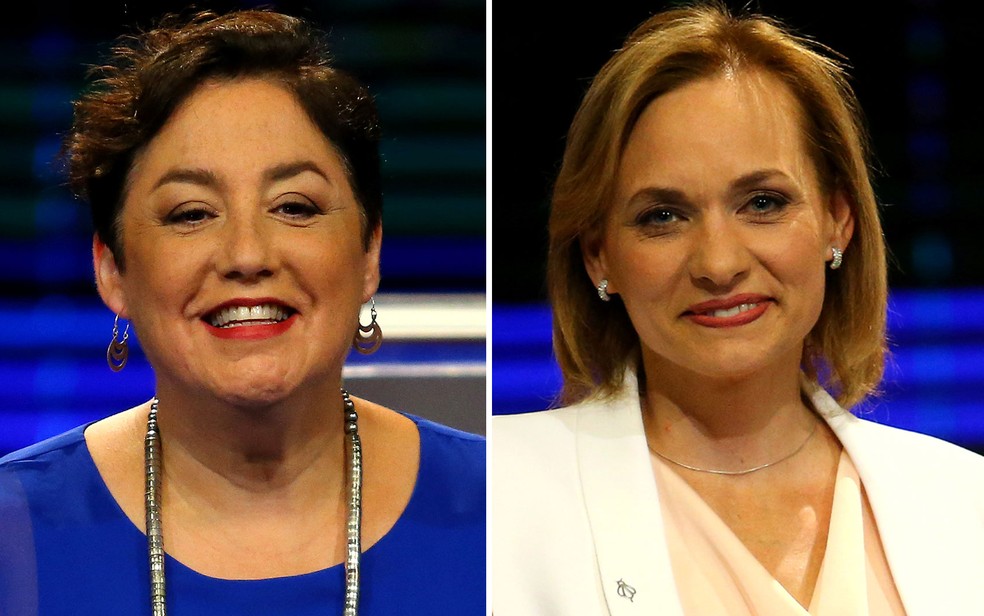 Beatriz Sánchez e Carolina Goic, candidatas presidenciais no Chile (Foto: Ivan Alvarado/ Reuters)