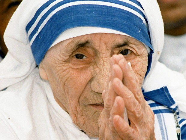 Foto de arquivo de Madre Teresa de Calcutá, de 15 de maio de 1997 (Foto: AFP Photo)
