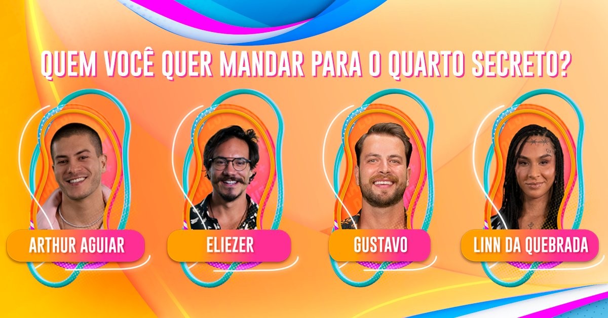 Paredão falso do ‘BBB22’ é formado por Linn da Quebrada, Gustavo, Arthur e Eliezer |  TV e séries