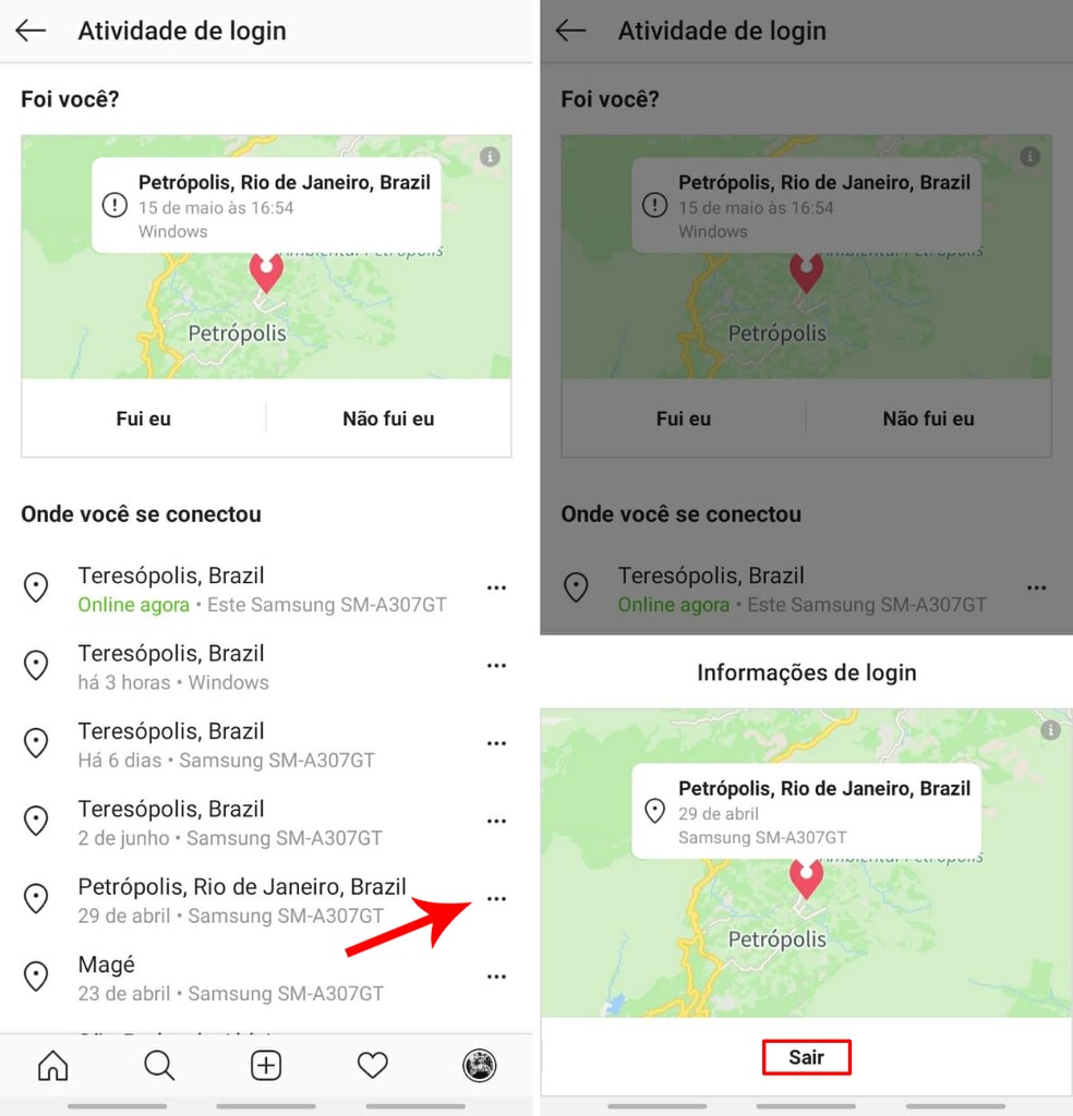 Como Deslogar O Insta De Outro Celular