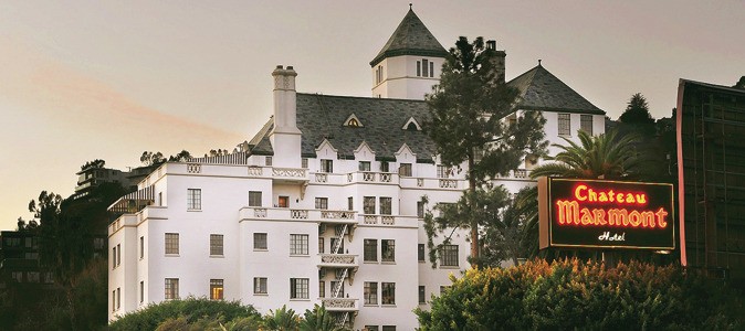 O Château Marmont, em Los Angeles, é ponto de encontro de celebridades (e fantasmas?) (Foto: Reprodução)