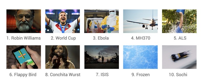 Google revela o top 10 dos termos mais buscados do mundo em 2014; veja lista (Foto: Reprodução/Google)