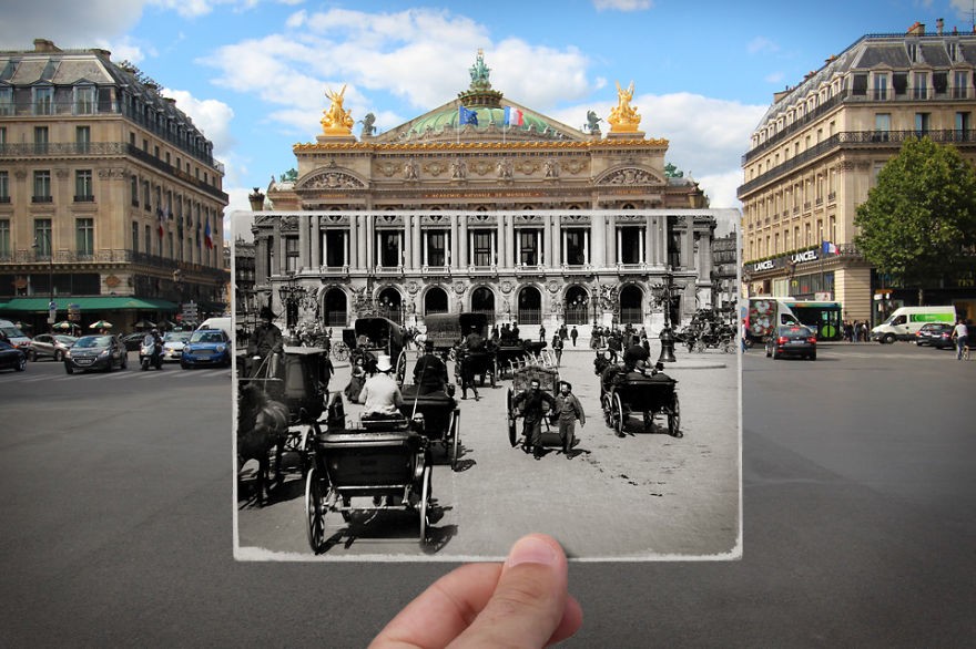 Place de l’Opéra, 1900 (Foto: Julien Knez)
