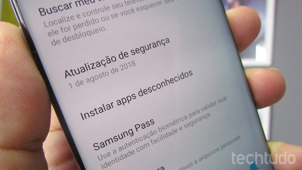 Instalação do NS WhatsApp exige liberar o celular para aceitar apps de fontes desconhecidas, o que pode trazer riscos à segurança — Foto: Reprodução/Paulo Alves