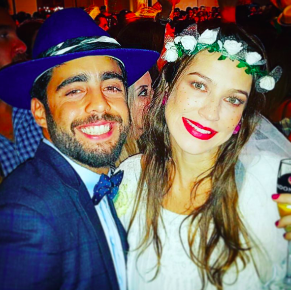 Luana Piovani e Pedro Scooby no arraiá (Foto: Reprodução/Instagram)