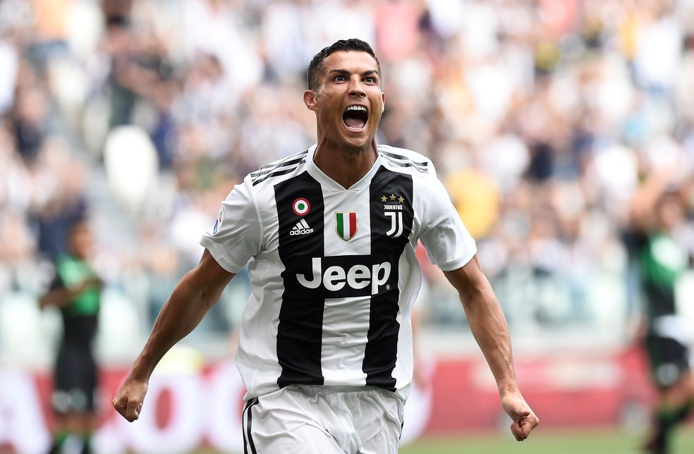 Cristiano Ronaldo, o maior artilheiro da histÃ³ria da Liga dos CampeÃµes, agora Ã© o trunfo da Juventus â€” Foto: Reuters
