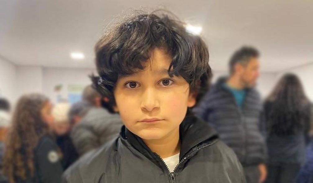 Gabriel Guenzani, de 11 anos, foi um dos vencedores do concurso de Desenho da NASA — Foto: Arquivo Pessoal/Dumont Escola de Robótica