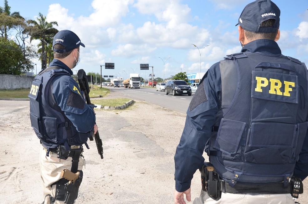 Polícia Rodoviária Federal realzia a Operação Carnaval 2021 — Foto: PRF/Divulgação 