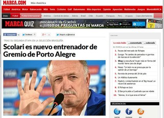 Imprensa internacional destaca retorno de Felipão ao Grêmio 18 anos depois