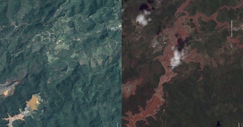 Google Earth Mostra Fotos Da Tragedia Em Mariana Mg Antes E Depois Dicas E Tutoriais Techtudo