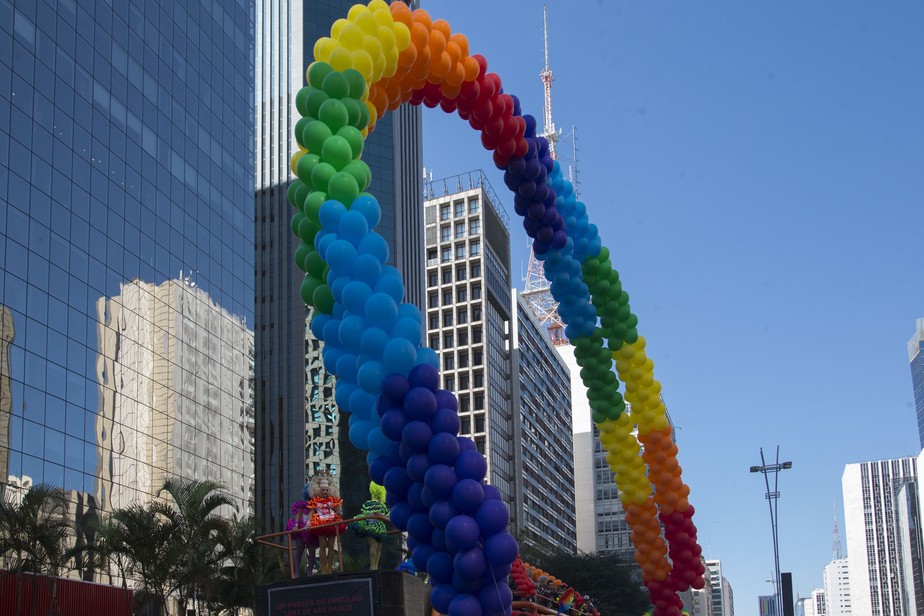 Parada do Orgulho LGBT+ em São Paulo