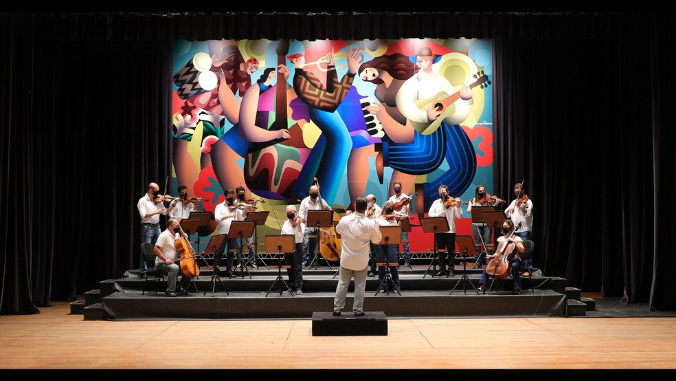 Orquestra Sinfônica de Campinas (SP) relembra homenagem ao compositor Zé Keti que completa 100 anos — Foto: Reprodução/Youtube/Prefeitura de Campinas