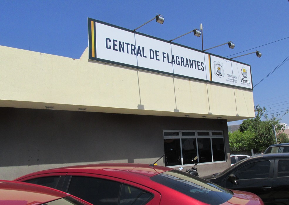 Central de Flagrantes de Teresina — Foto: Catarina Costa/G1