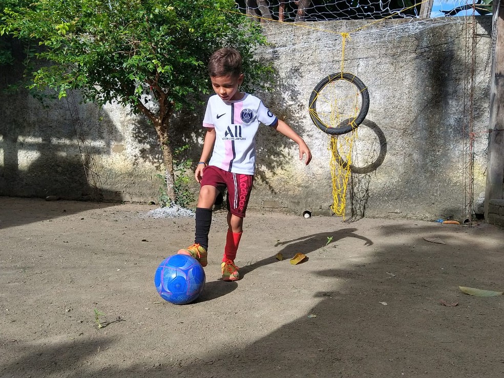 Meiões de Kaynan são inspirados no Flamengo — Foto: Samantha Rufino/g1 RR