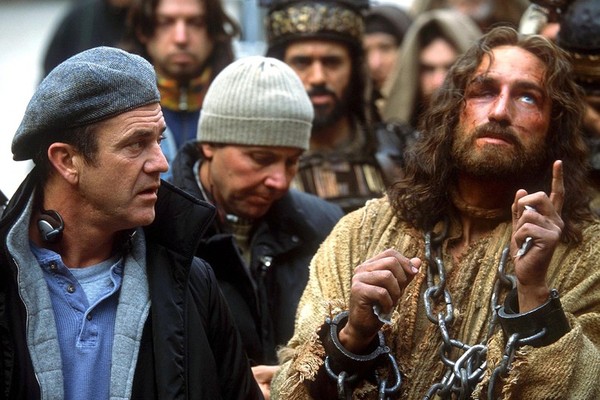 Mel Gibson durante as filmagens de A Paixão de Cristo (2004) (Foto: Reprodução)