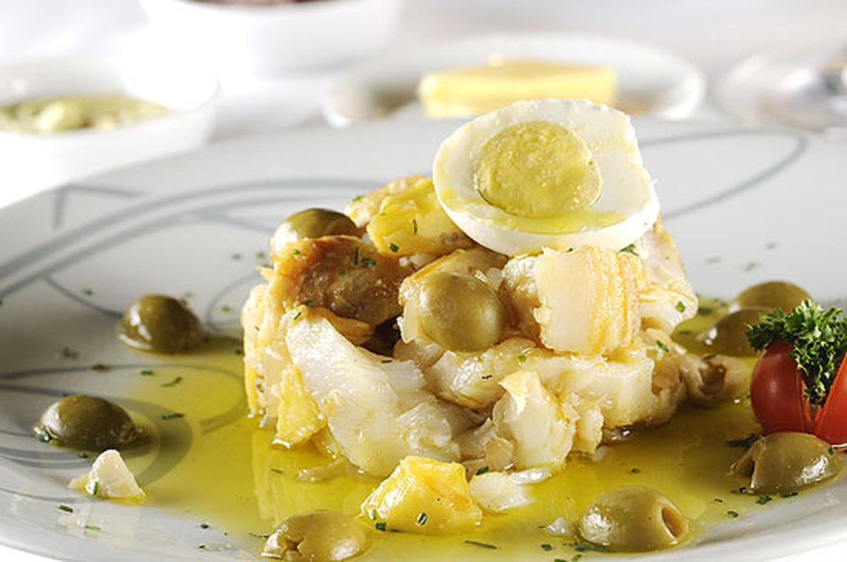 bacalhau em lascas com batatas e ovos Receitas