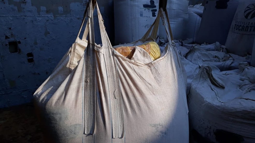 Operação da PF apreende carregamento de cocaína em navio no porto de São Sebastião — Foto: Divulgação/ Polícia Federal