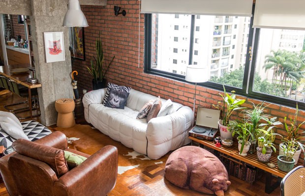 Rafael Primot abre seu apartamento em São Paulo (Foto: Filipe Mendel)