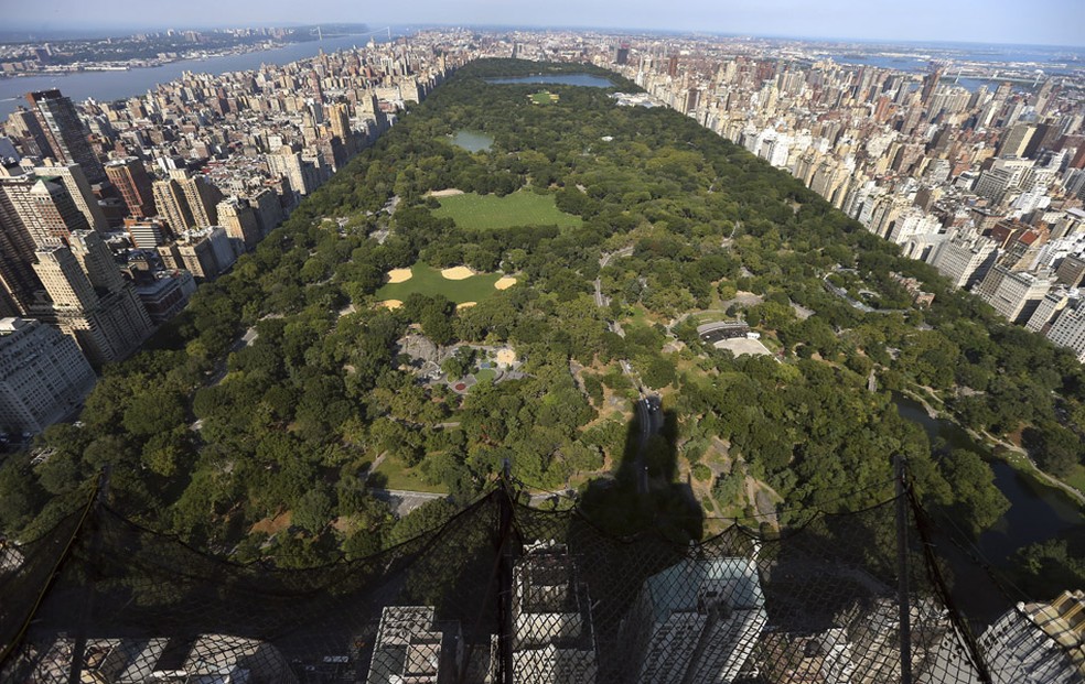 Vista do Central Park, em Nova York (Foto: Chang W. Lee/The New York Times)