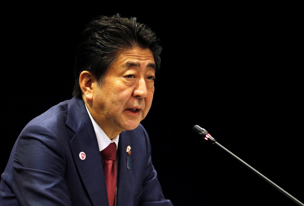 Primeiro-ministro japonÃªs Shinzo Abe â?? Foto: Reuters