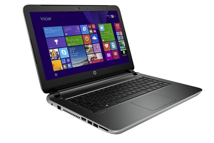 Notebook HP Pavilion 14-v062br oferece 8GB de RAM e 1 TB de armazenamento interno (Foto: Divulgação/HP)