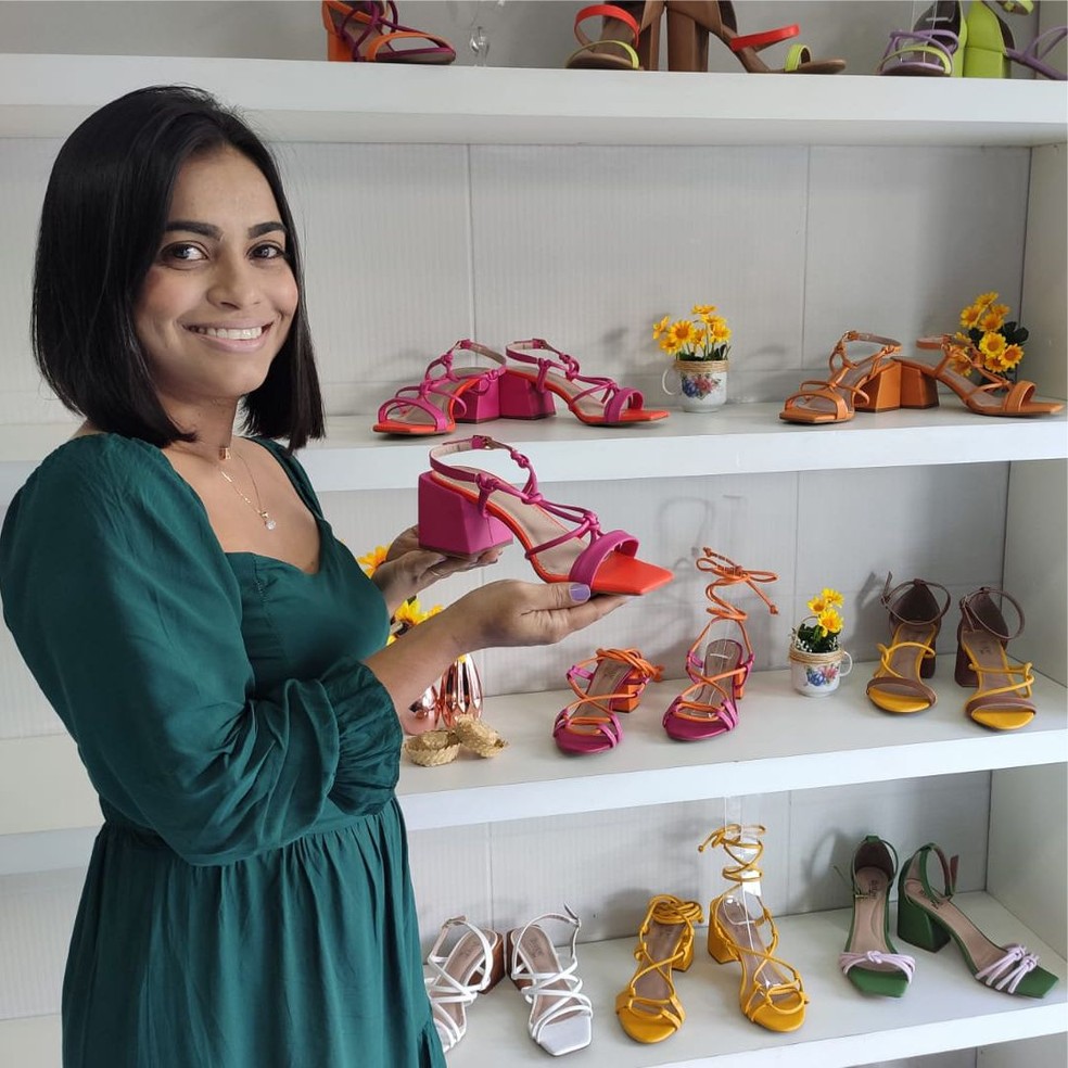  Coleção Cápsula de calçados é inovação criada por Kelliane da Silva para quem quer compor o look junino com estilo. — Foto: Divulgação