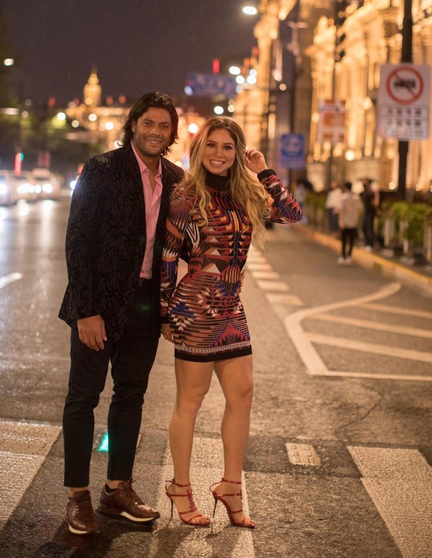 Hulk Paraíba e Camila Ângelo (Foto: Reprodução/Instagram)