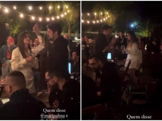 Mari Palma e Phelipe Siani curtem festa de pré casamento (Foto: Reprodução/Instagram)