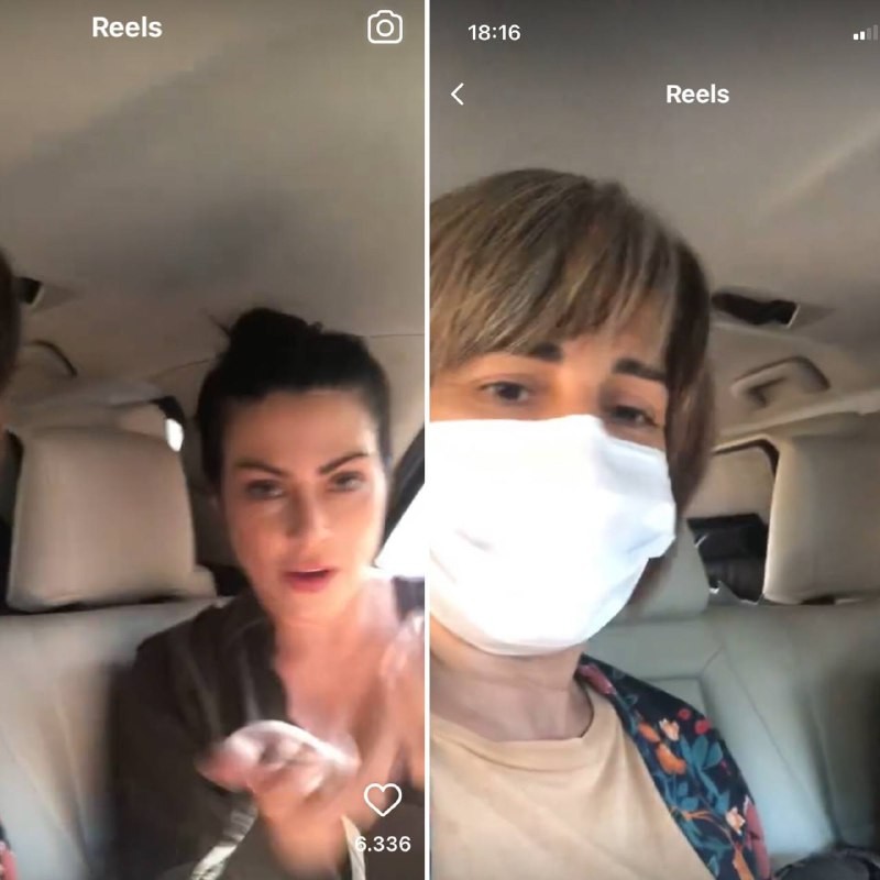 Cleo e Glória Pires gravam vídeo juntas (Foto: Reprodução / Instagram)