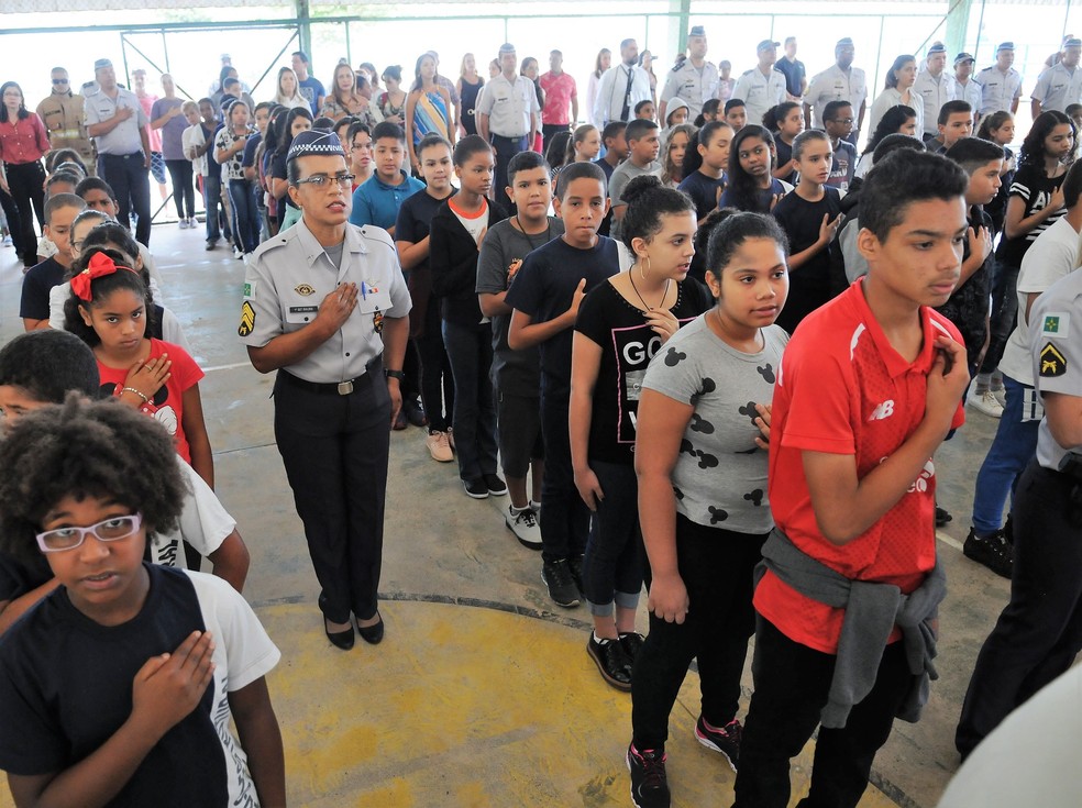 O CED 1 da Estrutural aderiu ao projeto de gestão compartilhada no início de 2019 — Foto: Renato Alves/Agência Brasília