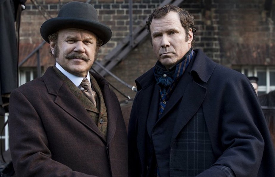 John C. Reilly e Will Ferrell em cena de Holmes & Watson (2018), premiado com quatro Framboesas de Ouro (Foto: Reprodução)