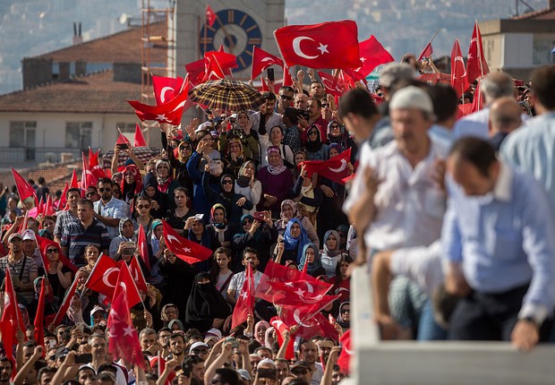 Tentativa de golpe fracassou na Turquia (Foto: Chris McGrath/Getty Images)