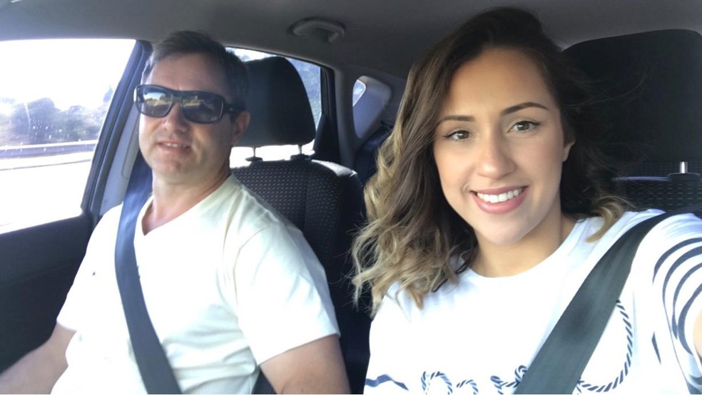 Claudir Lucchetti, em foto ao lado da filha, morava em Cabreúva (SP) — Foto: Arquivo pessoal