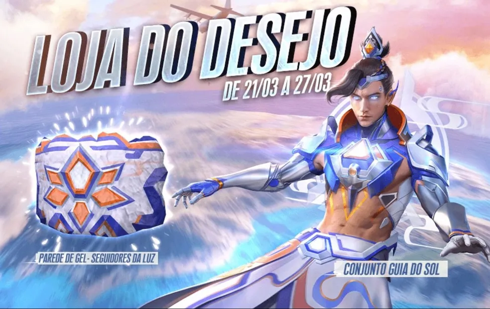 Loja do Desejo no Free Fire