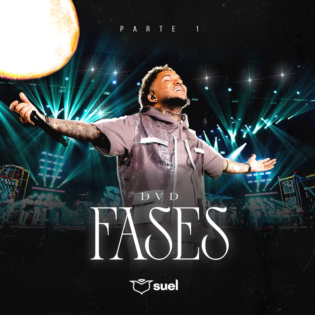 Capa do álbum ao vivo 'Fases parte 1', de Suel — Foto: Divulgação