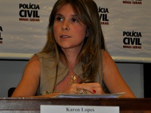 Delegada JKaren Lopes (Foto: Polícia Civil/Divulgação)