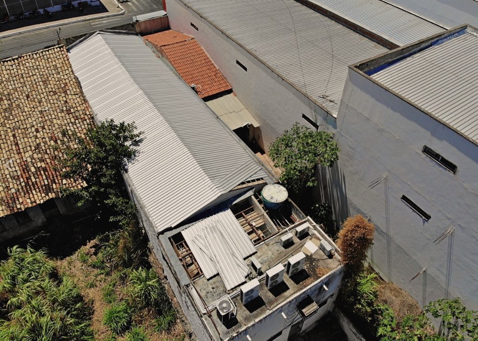 Criminosos tentam arrombar agência bancária duas vezes em Jaicós, no Sul do Piauí, não conseguem e fogem — Foto: Cidades na Net