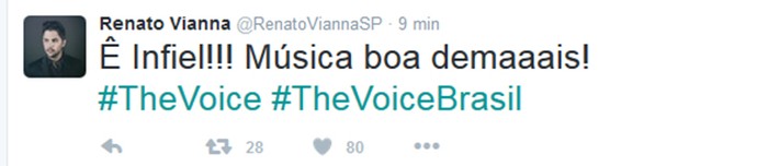 Renato Vianna Voice Redes sociais (Foto: Reprodução/Internet)