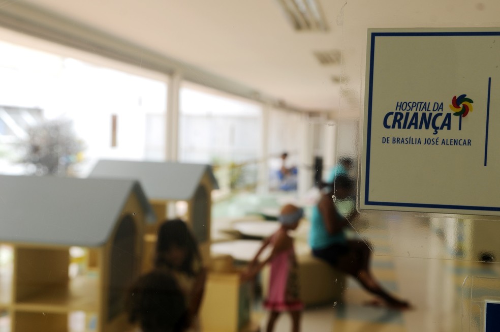 Hospital da Criança em Brasília. — Foto: Matheus Oliveira/Agência Saúde